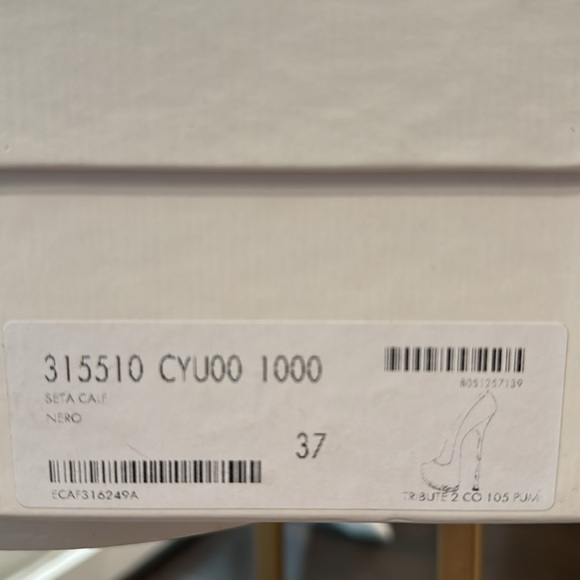 Yves Saint Laurent YSL Tribute 2 105 Pumps in Black. Euro size 37 ~ US size 7. - Picture 12 of 12